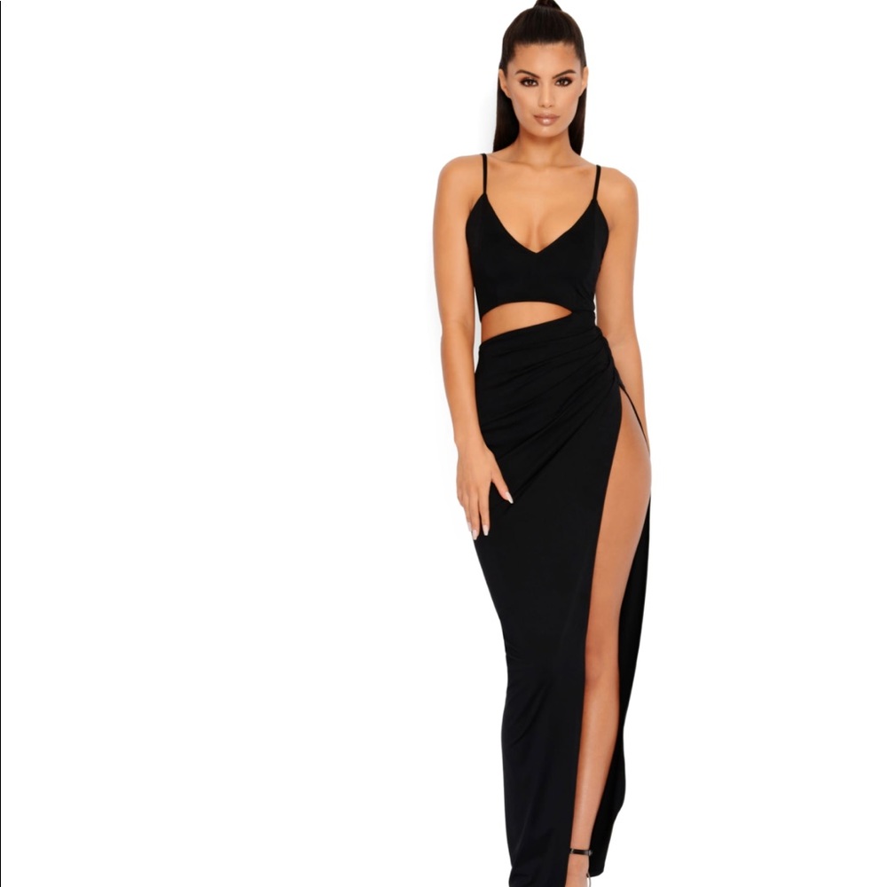 Oh Polly Opening Night Cut Out Dress